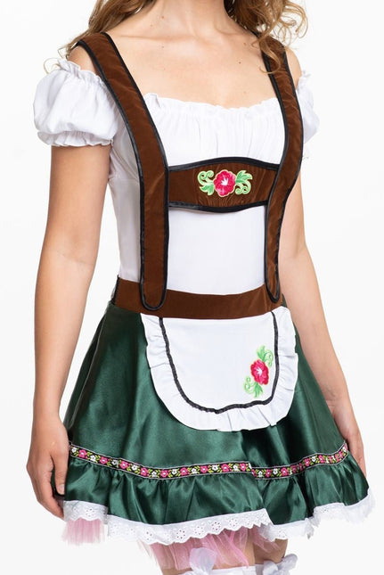 Dirndl Jurk Oktoberfest Bloemen van PartyXclusive koop je bij Partywinkel