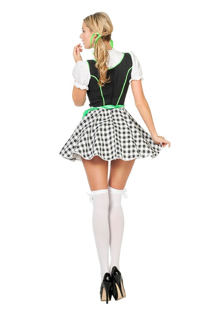 Dirndl Jurk Oktoberfest Groen Dames van Wilbers & Wilbers koop je bij Partywinkel