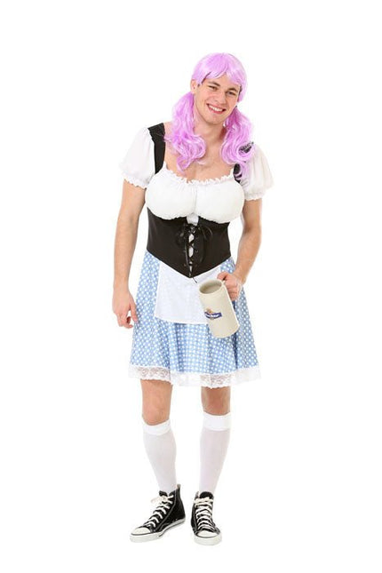 Dirndl Jurk Oktoberfest Heren van Partychimp koop je bij Partywinkel