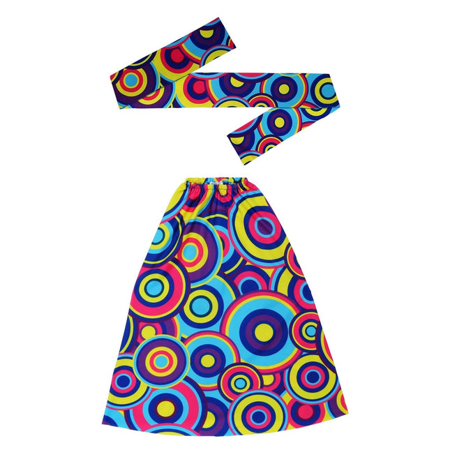 Disco 70S Accessoireset Blauw 2 delig van Widmann koop je bij Partywinkel