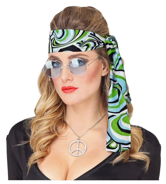 Disco 70S Hoofdband Groen van Widmann koop je bij Partywinkel