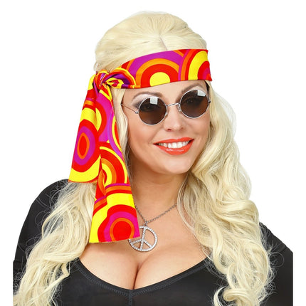 Disco 70S Hoofdband Oranje van Widmann koop je bij Partywinkel