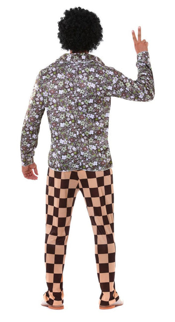 Disco 70S Kostuum Bruin Heren van Fiestas Guirca koop je bij Partywinkel