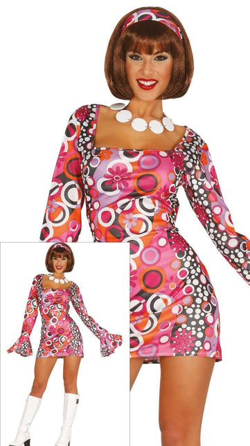 Disco Kostuum 70's Dames van Fiestas Guirca koop je bij Partywinkel