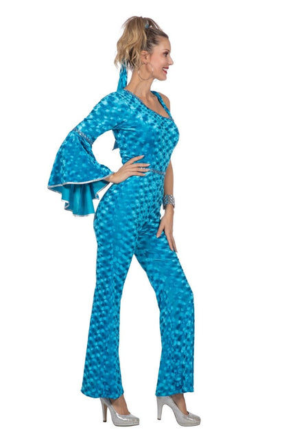 Disco Pak Blauw Dames 2 delig van Wilbers & Wilbers koop je bij Partywinkel