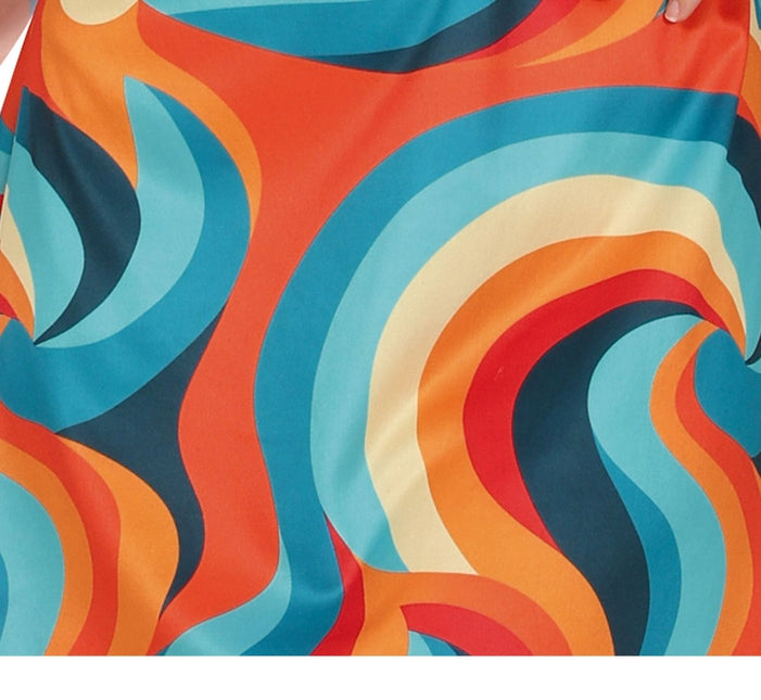 Disco Pak Blauw Oranje Dames van Fiestas Guirca koop je bij Partywinkel