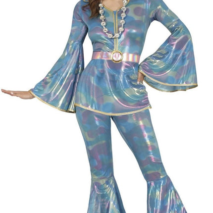 Disco Pak Blauw Paars Dames van Fiestas Guirca koop je bij Partywinkel