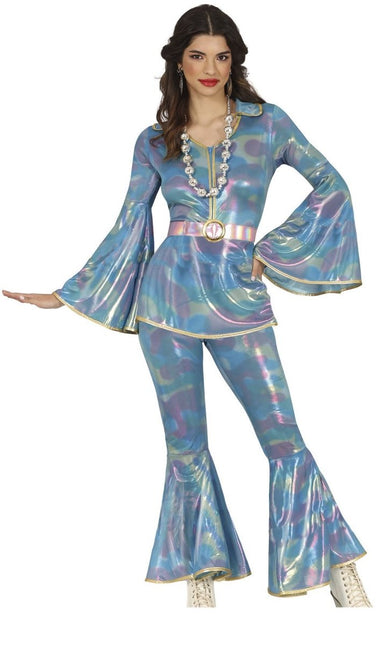 Disco Pak Blauw Paars Dames van Fiestas Guirca koop je bij Partywinkel