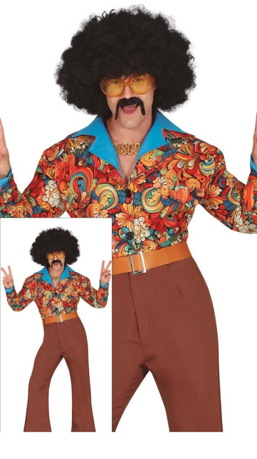 Disco Pak Bruin Heren van Fiestas Guirca koop je bij Partywinkel