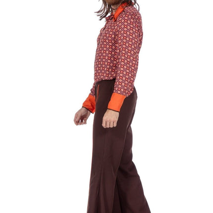 Disco Pak Oranje Heren 2 delig van Wilbers & Wilbers koop je bij Partywinkel