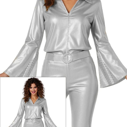 Disco Pak Zilver Dames 3 delig van Fiestas Guirca koop je bij Partywinkel