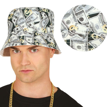 Dollars Bucket Hat van Fiestas Guirca koop je bij Partywinkel