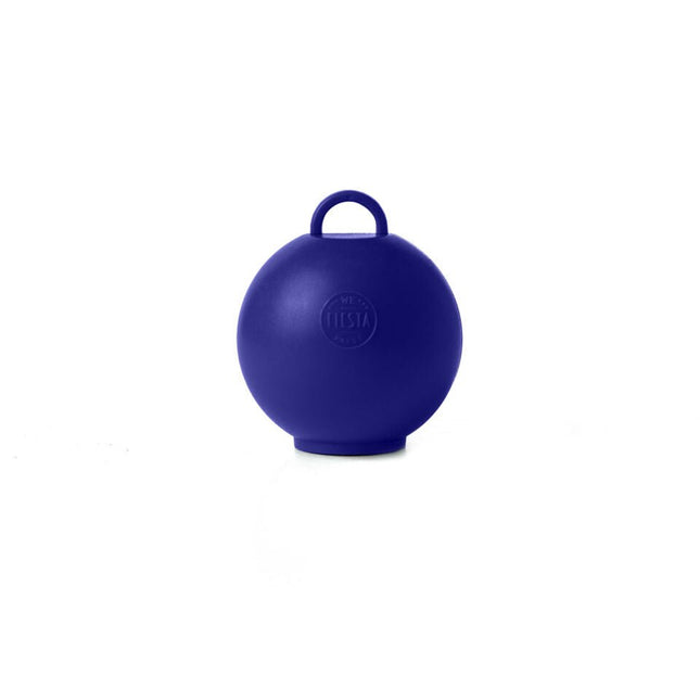 Donkerblauwe Ballon Gewicht Kettlebell 75g van WeFiesta koop je bij Partywinkel