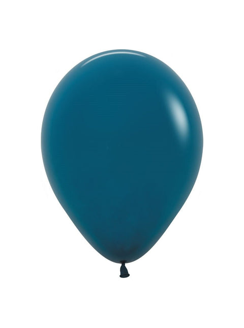 Donkerblauwe Ballonnen 23cm 100st van Sempertex koop je bij Partywinkel