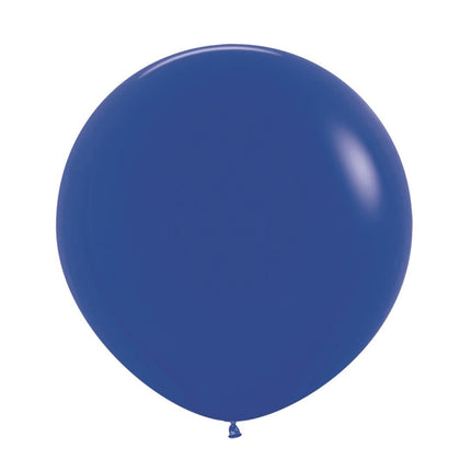 Donkerblauwe Ballonnen 60cm 3st van Sempertex koop je bij Partywinkel