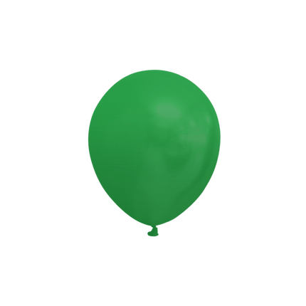 Donkergroene Ballonnen 13cm 100st van WeFiesta koop je bij Partywinkel