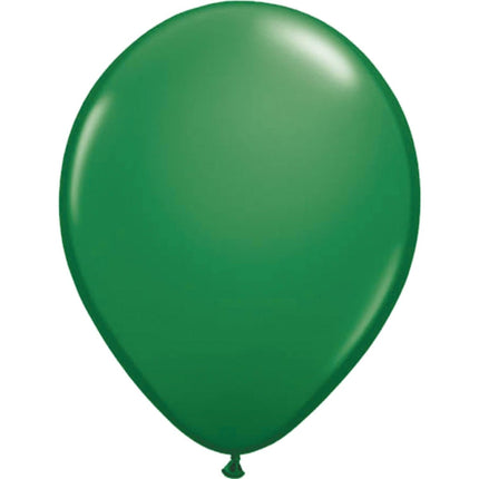 Donkergroene Ballonnen 30cm - 10 stuks van Folat koop je bij Partywinkel