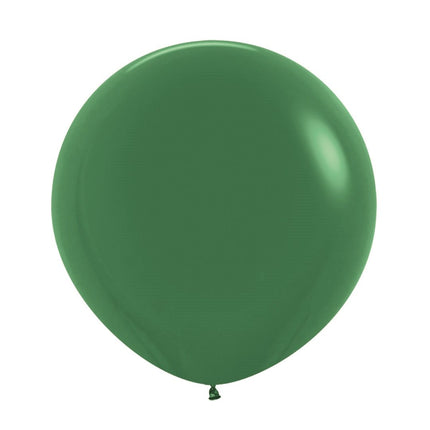 Donkergroene Ballonnen 61cm 3st van Sempertex koop je bij Partywinkel