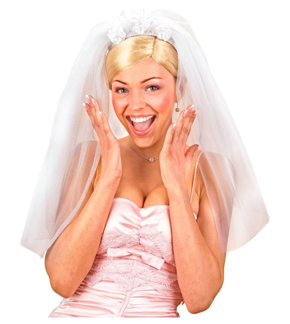 Doorzichtige Sluier van Widmann koop je bij Partywinkel