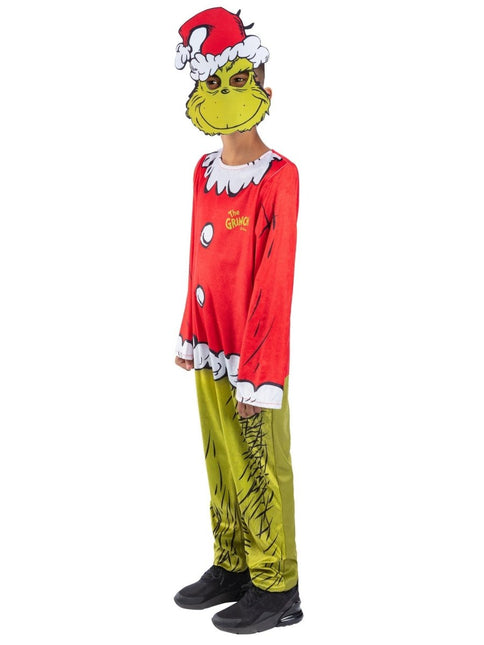 Dr. Seuss The Grinch Santa Kostuum Kind van Smiffys koop je bij Partywinkel