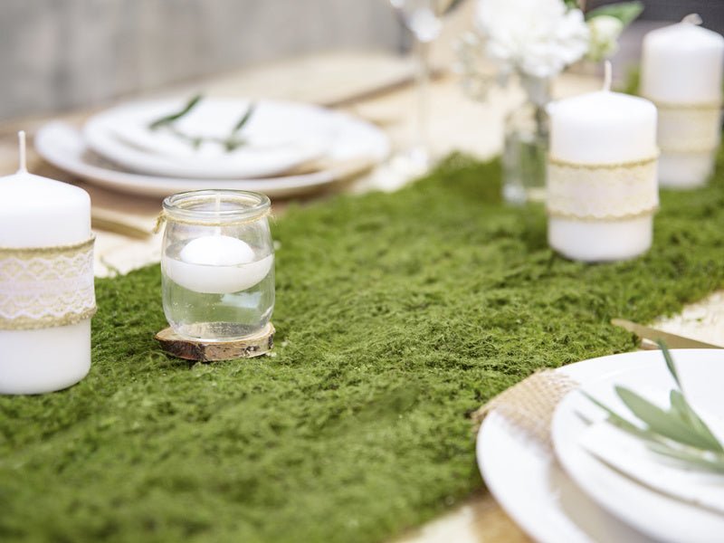 Drijfkaarsen Wit 5cm 10st van Partydeco koop je bij Partywinkel