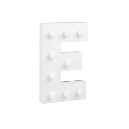 E Licht Letter 16,5cm van Paper Dreams koop je bij Partywinkel