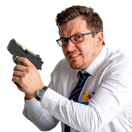 Elastiekpistool 17 cm van Fiestas Guirca koop je bij Partywinkel