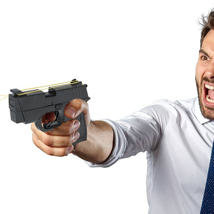 Elastiekpistool 17 cm van Fiestas Guirca koop je bij Partywinkel