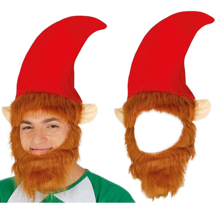 Elfen Muts met Baard van Fiestas Guirca koop je bij Partywinkel