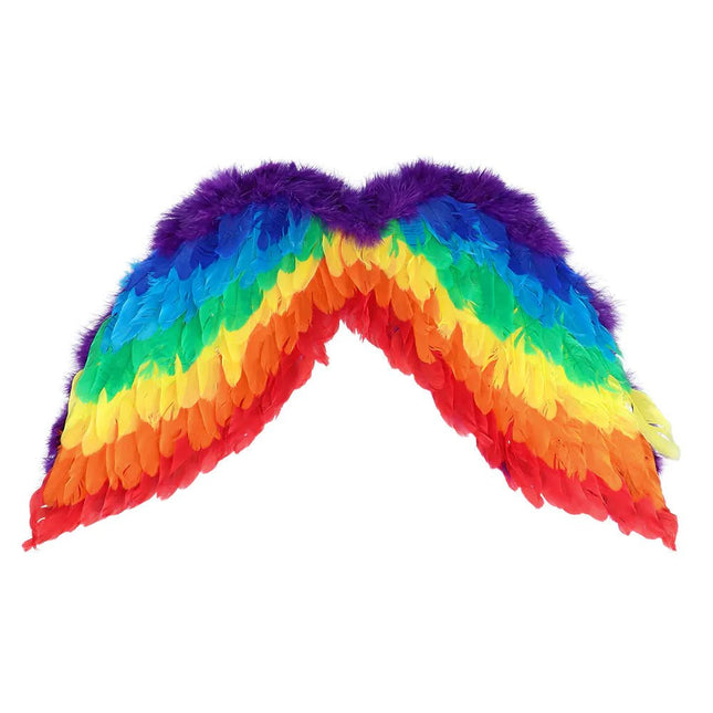 Engel Accessoireset Regenboog 2 delig van Boland koop je bij Partywinkel