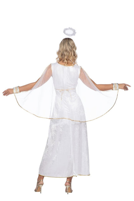 Engel Jurk Wit Dames van Wilbers & Wilbers koop je bij Partywinkel
