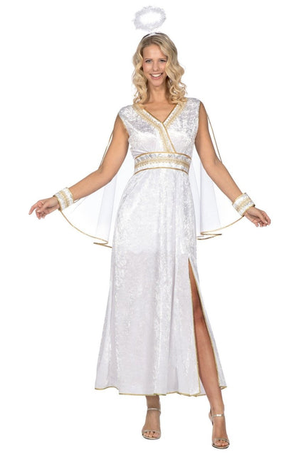 Engel Jurk Wit Dames van Wilbers & Wilbers koop je bij Partywinkel