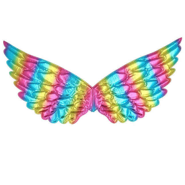 Engel Vleugels Regenboog 45cm van Boland koop je bij Partywinkel