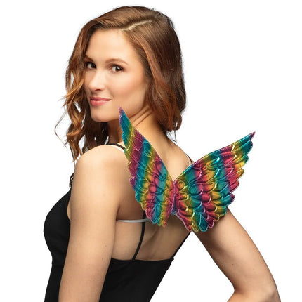 Engel Vleugels Regenboog 45cm van Boland koop je bij Partywinkel