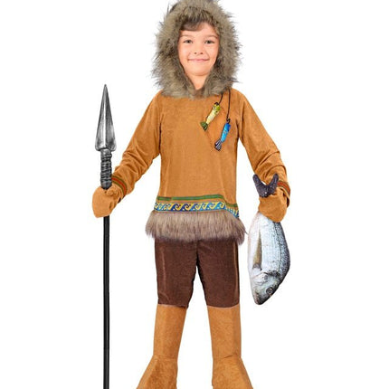 Eskimo Kostuum Bruin van Widmann koop je bij Partywinkel