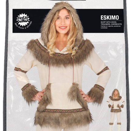 Eskimo Kostuum Wit van Fiestas Guirca koop je bij Partywinkel