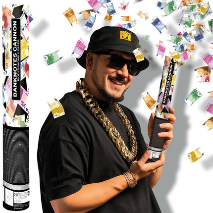 Euro'S Confetti Kanon 40cm van Fiestas Guirca koop je bij Partywinkel