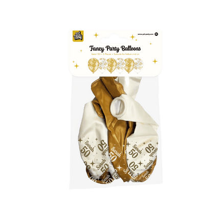 Fancy party latex ballonnen - Sarah 50 van Paper Dreams koop je bij Partywinkel