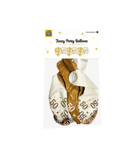 Fancy party latex ballonnen - 50
