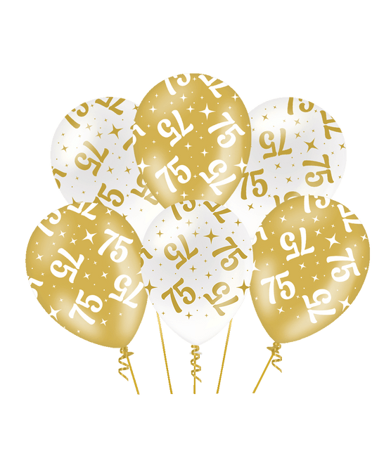 Fancy party latex ballonnen - 75