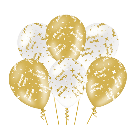 Fancy party ballonnen - Geslaagd