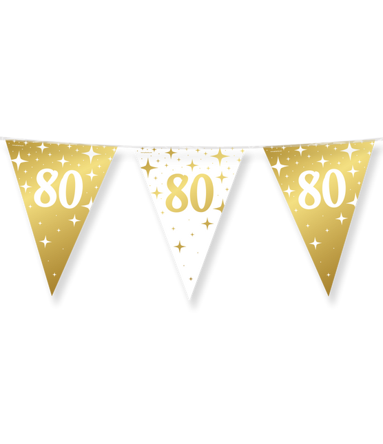 Fancy party Vlaggenlijn folie - 80