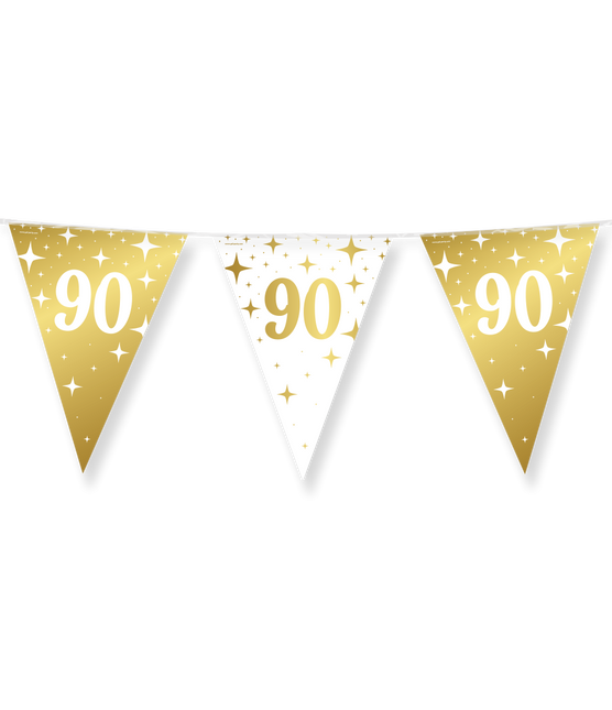 Fancy party Vlaggenlijn folie - 90