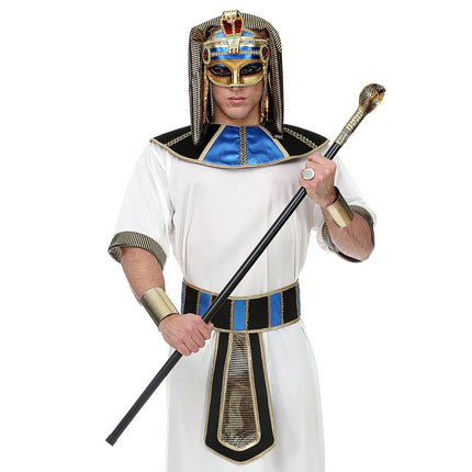 Farao Wandelstok Zwart Goud van Widmann koop je bij Partywinkel