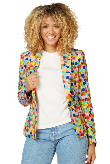 Feest Confetti Blazer Dames OppoSuits van OppoSuits koop je bij Partywinkel
