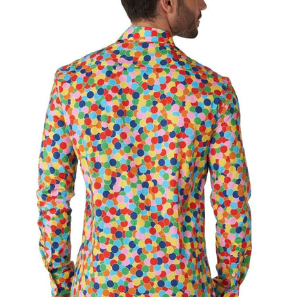 Feest Confetti Overhemd Heren OppoSuits van OppoSuits koop je bij Partywinkel