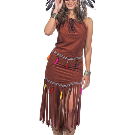 Festival Jurk Dames Indianen van Wilbers & Wilbers koop je bij Partywinkel