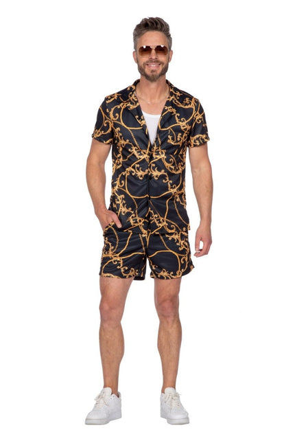 Festival Outfit Goud Zwart van Wilbers & Wilbers koop je bij Partywinkel