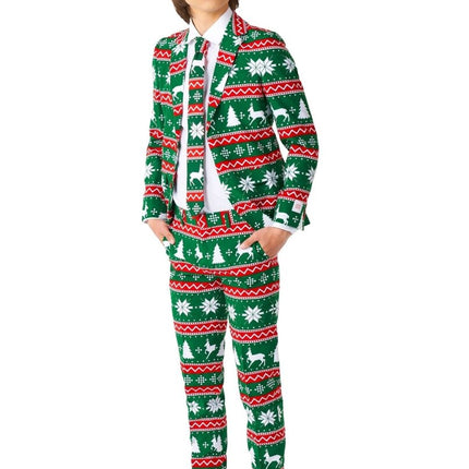 Festive Green Pak Jongen Tiener OppoSuits van OppoSuits koop je bij Partywinkel