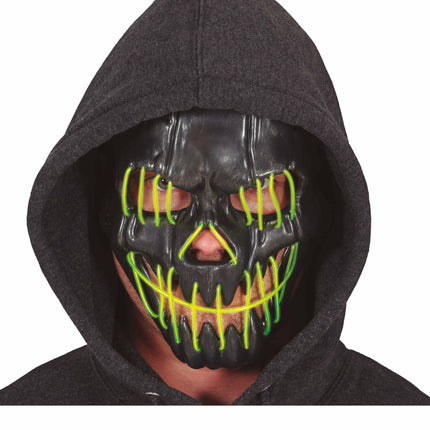 Halloween Masker Lachend Met Licht